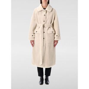 Urbancode Fur Coat Woman White